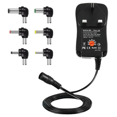 Universal 3 - 12V Adjustable Voltage Adaptor Charger USB AC DC Power Supply Adapte - 5 - CJ