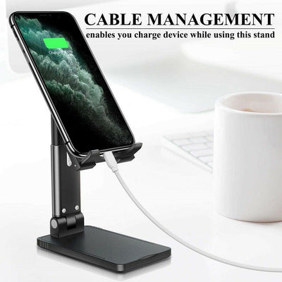 Cell Phone Stand Desktop Holder Tablet Stand Mount Mobile Phone Desktop Tablet Holder Table Cell Foldable Extend Support Desk Mobile Phone Holder Stand - 5 - CJ