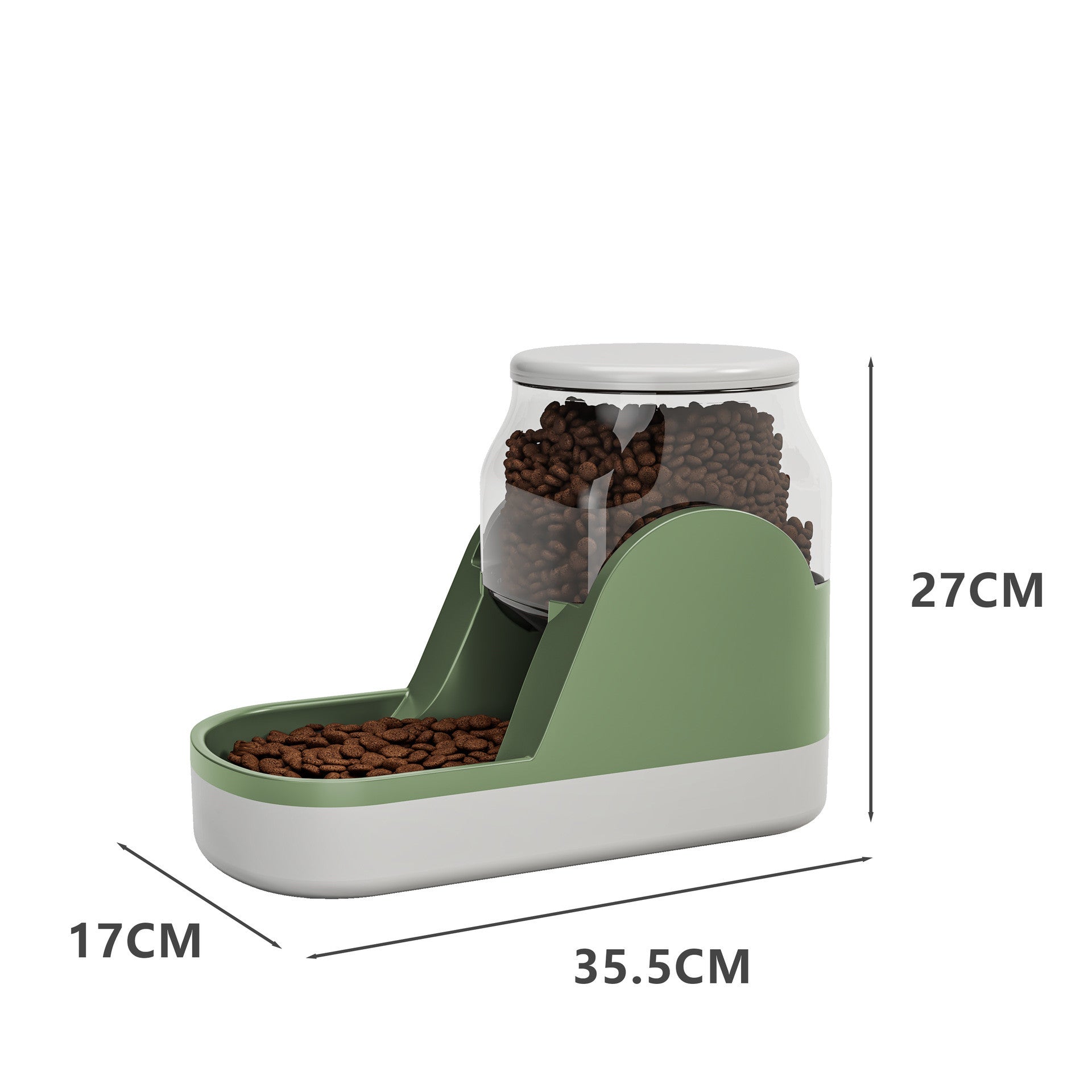 Pets Water Dispenser Cat Dog Automatic Feeder Pet Products - 0 - CJ - Green - Feeder - CJMY175024006FU