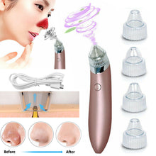 Electric Blackhead Vacuum Pore Cleaner Acne Pimple Remover Strong Suction Tool Electric Blackhead Remover Pore Vacuum Suction Diamond Dermabrasion Face Cleaner - 5 - CJ
