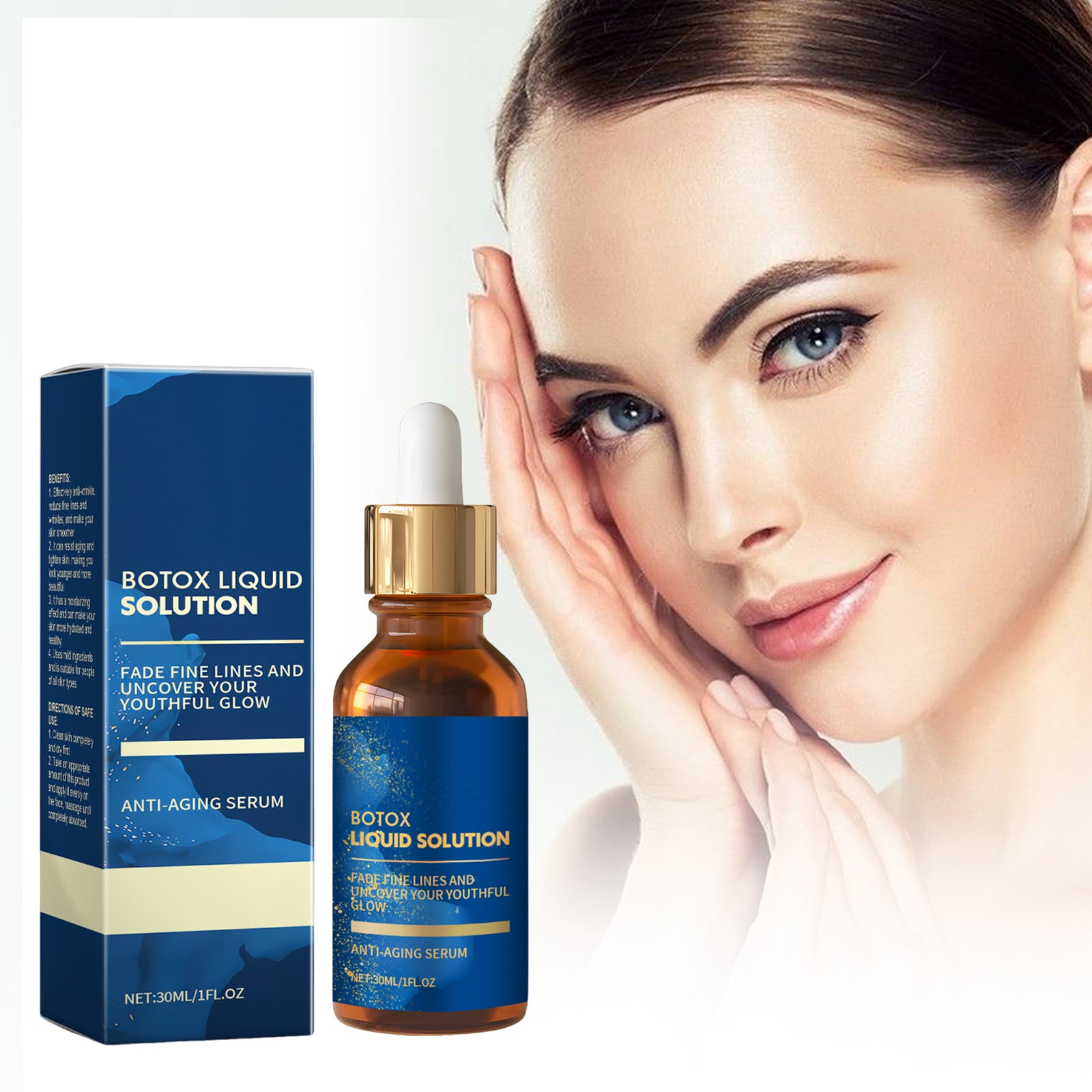 AMZ Firming And Elastic Essence Gently Nourishes Elastic Facial Skin Shine, Smooth And Moist Essence - 5 - CJ