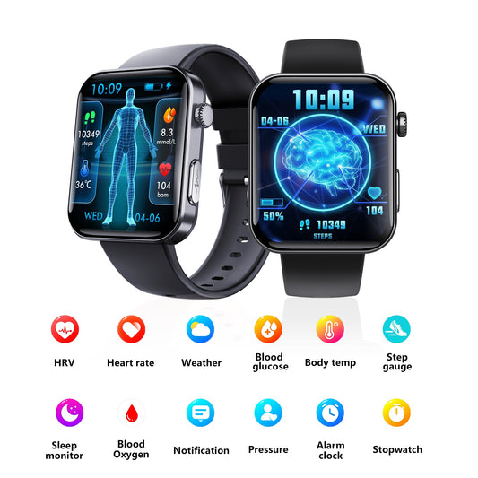 Smart Watch For Men Women Healthy Mornitoring Ips Screen Fitness Tracker With Bluetooth Call  IP67 Waterproof Heart Rate Sleep SpO2 Monitor Pedometer Multiple Sports 7 Days Battery Life - 5 - CJ