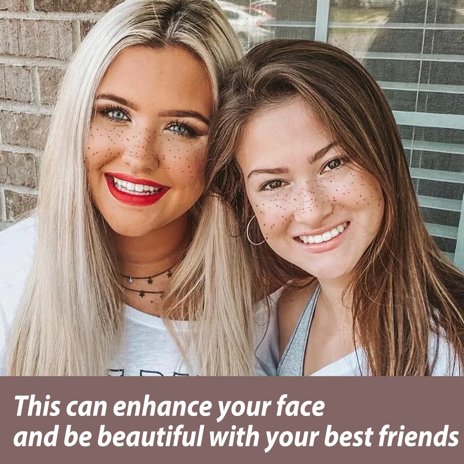 EELHOE Freckles Tattoo Stickers Sweatproof Lasting Makeup Party In Europe And The United States Freckles Stickers Fashion Personality Freckles - 5 - CJ