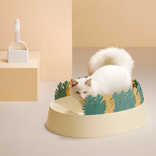 Jungle Cat Toilet Semi Closed And Removable - 0 - CJ