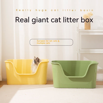 Anti - splash Integrated Cat Toilet - 0 - CJ