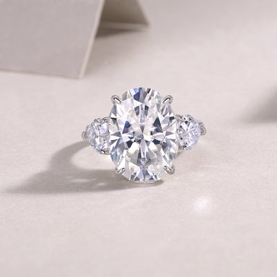 1Soul Resonance - A Fashionable And Luxurious Jewelry Accessory Set With Moissanite S925 Sterling Silver And Platinum - plated Diamond Prohibit TikTok sales - 5 - CJ