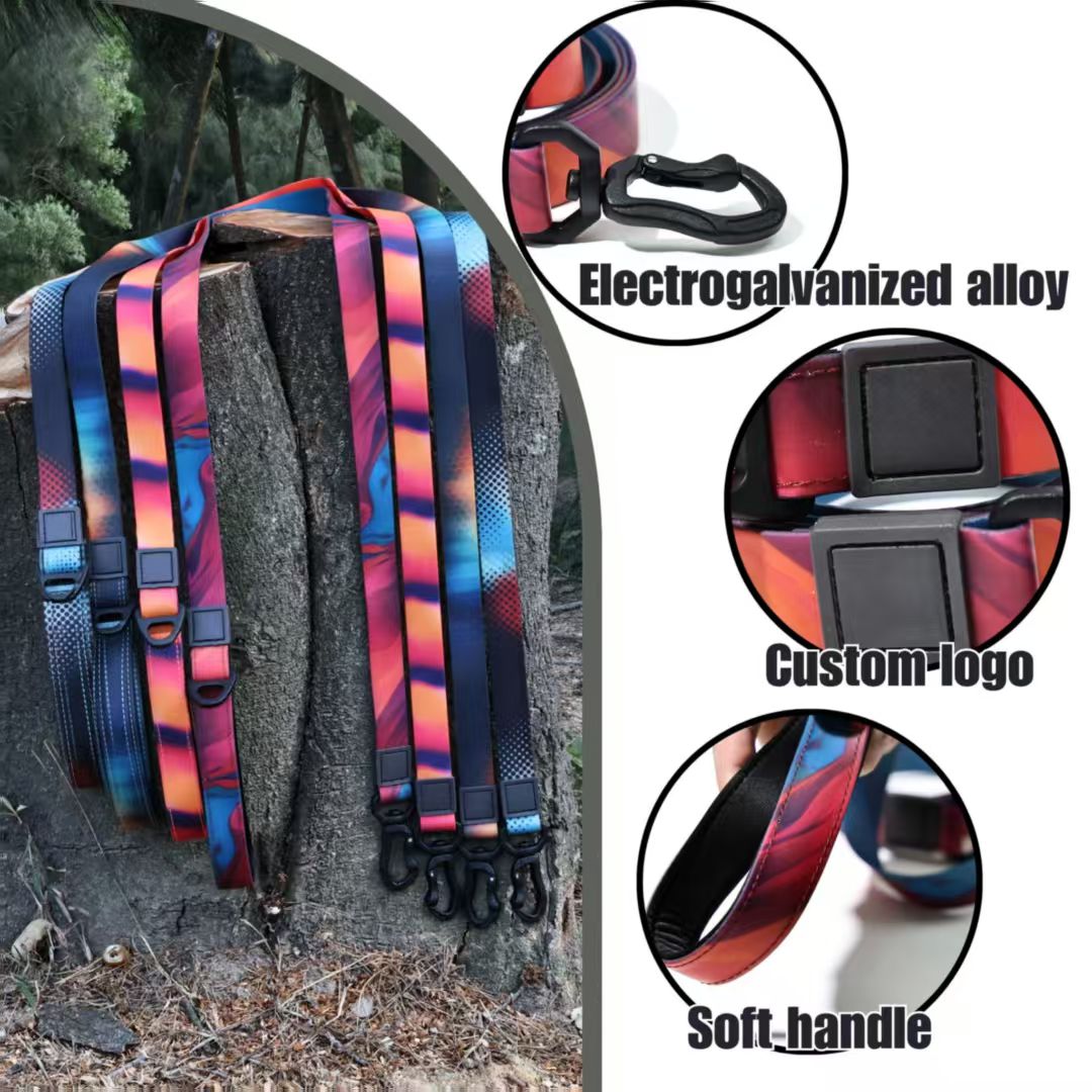 Heat Transfer Printing PVC Coated Rubberized Waterproof Traction Rope Set - 5 - cjdroshippping