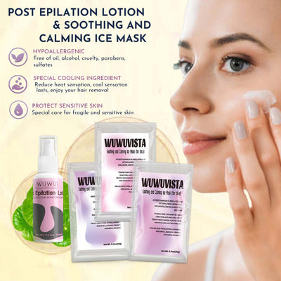 Waxing Kit WUWUVISTA 23 Items Hair Removal Wax Kit With Wax Warmer Waxing Beads For Face, Brazilian, Full Body, Bikini, Sensitiive Skin  Skin Suitable For Plugs Of American, European Specification - 5.0 - CJ