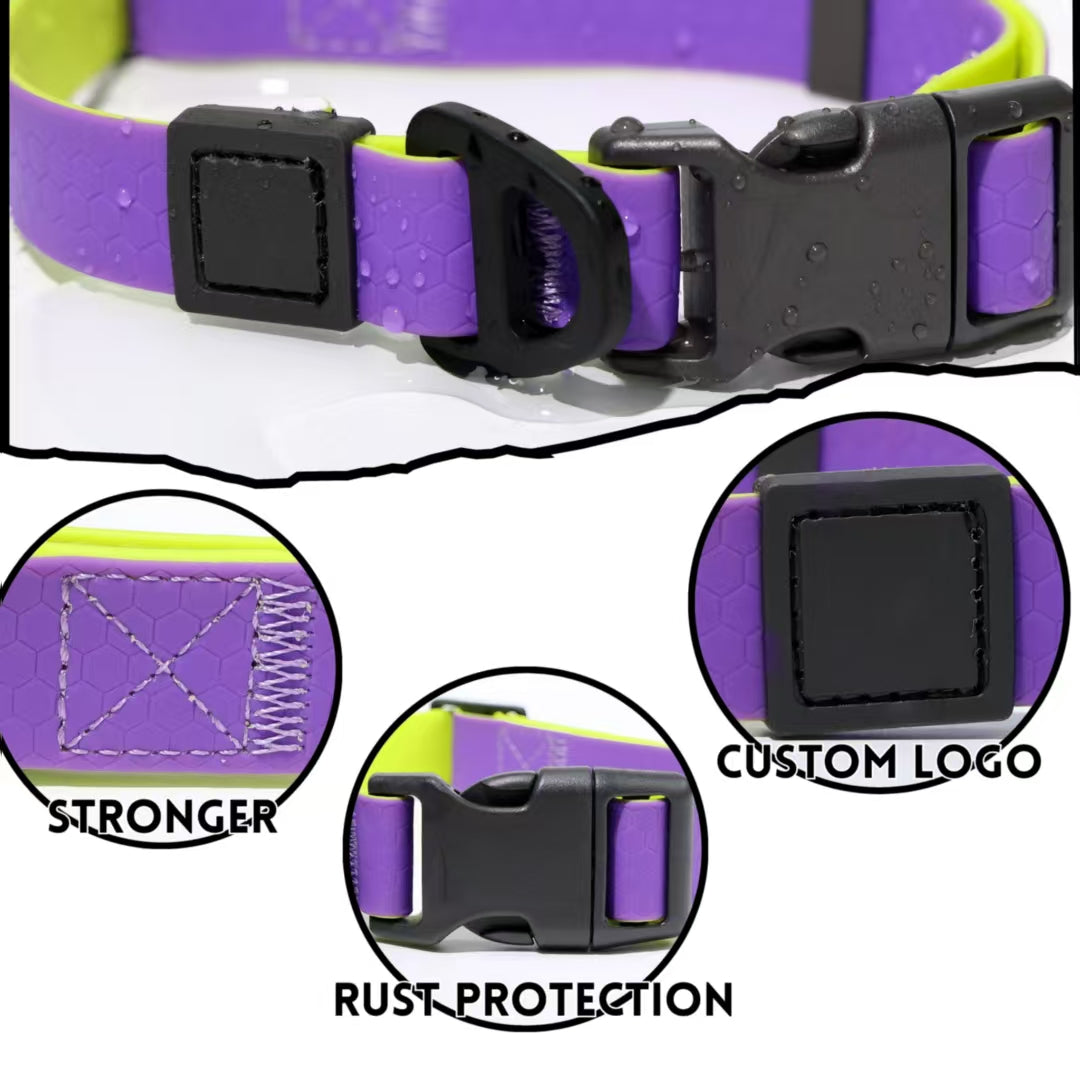 Honeycomb Embossed Dual - Color Pet Leash Set Is Stylish And Fashionable. The Embossed Surface Enhances The Leash's Grip, Preventing Slippage When Held. The Product Is Waterproof, Wear - resistant, Odor - r - 5 - CJ