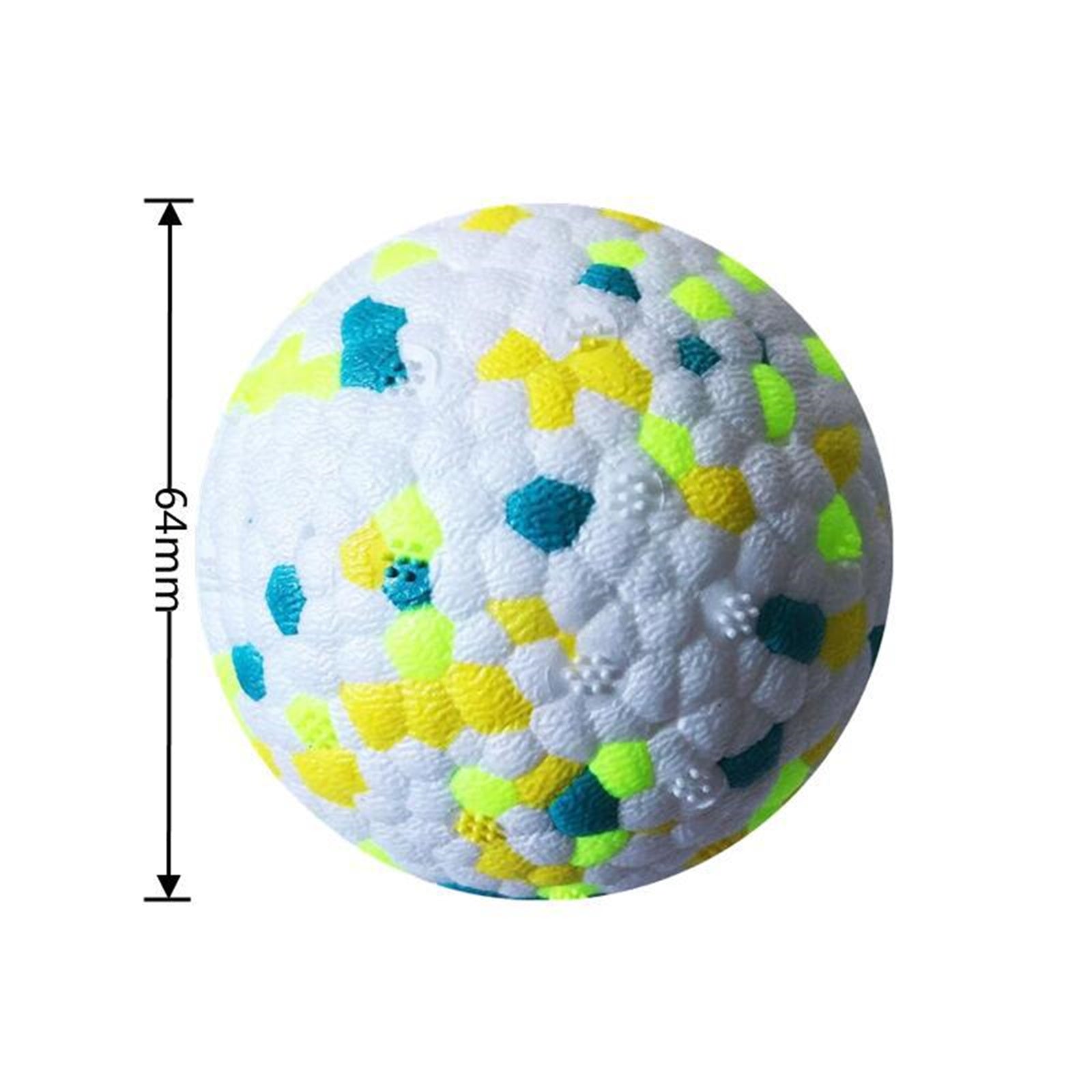 Dog Molars Pet Toy Ball Interactive Training Pet Play Ball Chew Molar Tooth Cleaning Toys Bite Resistant Dog Toys - 0 - CJ - Green - CJGY118315002BY