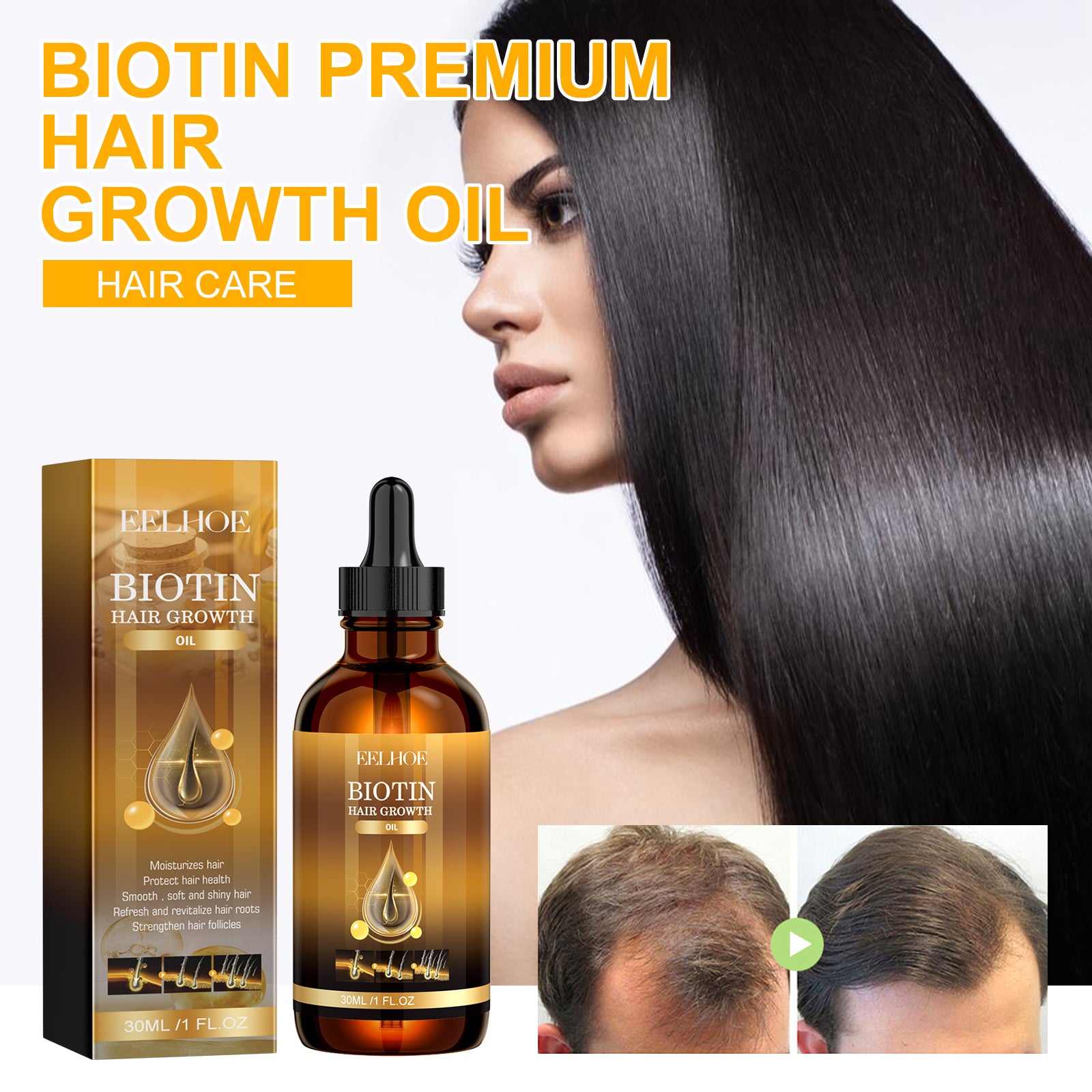 Nourishing And Soothing Hair Care Essential Oil - 5 - CJ