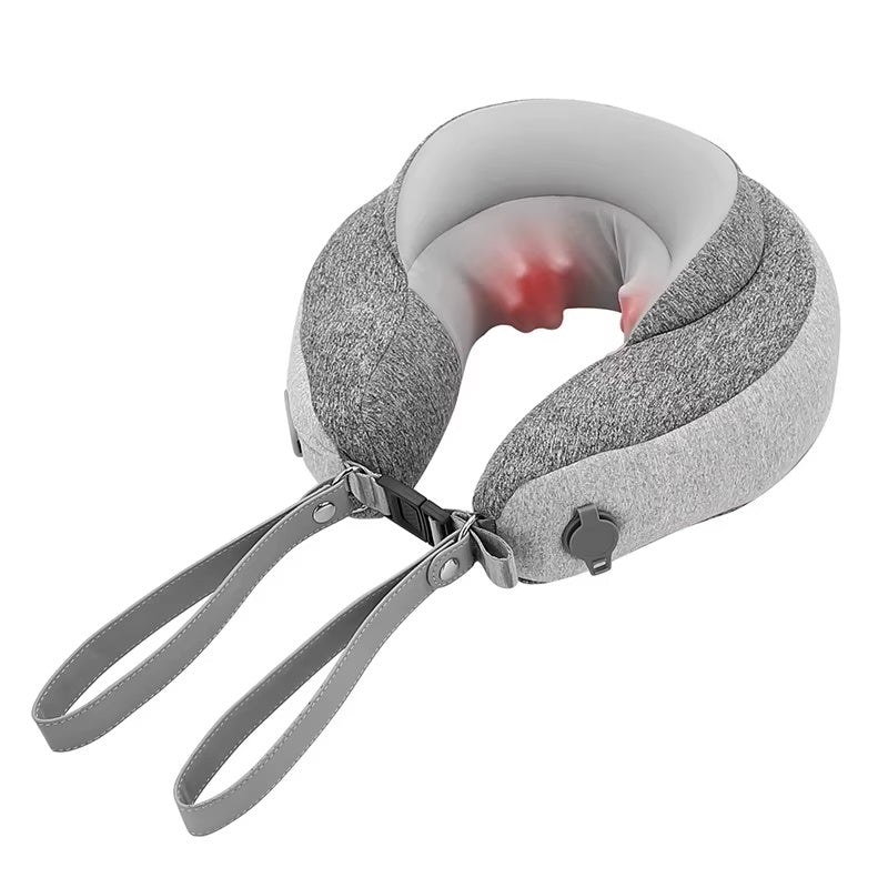 Portable Electric U Shape Neck Massage Pillow Hot Sale Shiatsu Kneading Neck Massager - 5 - CJ