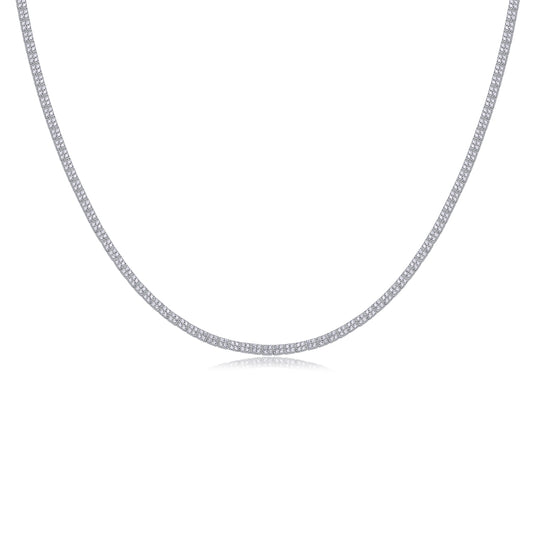 1Winter Lake Luxury Fashion Set Mosan Diamond S925 Silver Necklace Rivaling Natural Diamonds Prohibit Tk Sales - 5 - CJ