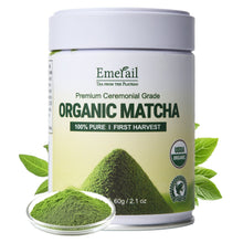 Matcha - Ceremonial Grade Organic Matcha Green Tea Powder,Premium First Harvest Unsweetened,1 0 0 Pure Matcha ForLattes,Smoothies,and Baking 60g 2.1oz - Ships From US - Tea - Coffee Mate - 5 - CJ