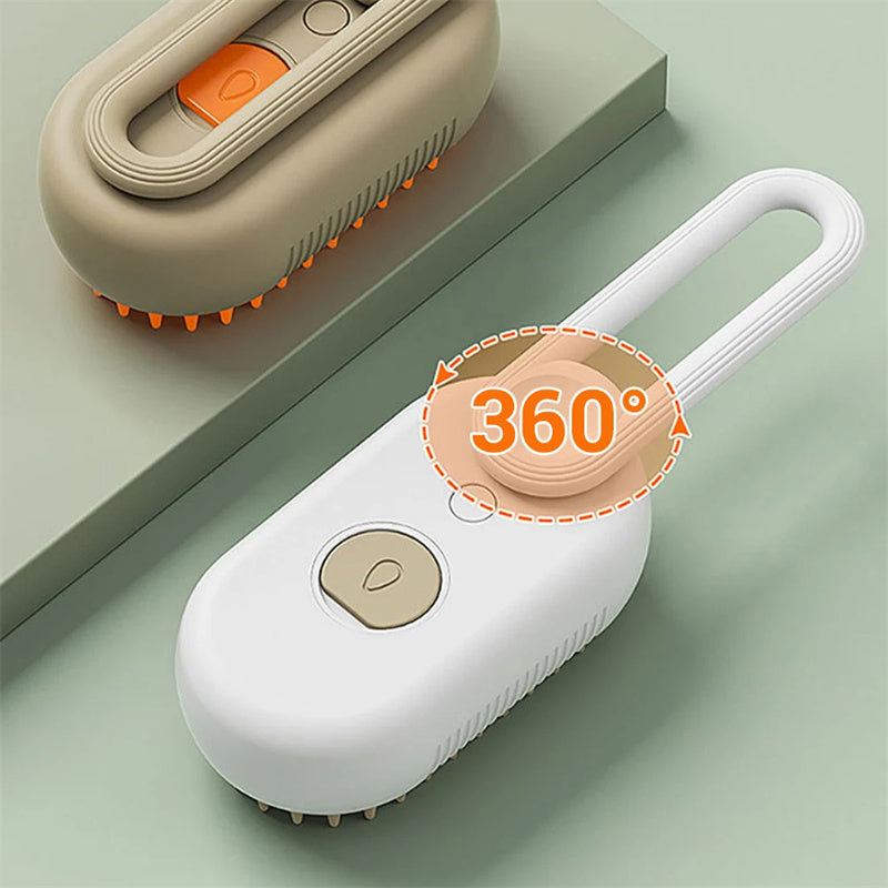 Cat Steam Brush Steamy Dog Brush 3 In 1 Electric Spray Cat Hair Brushes For Massage Pet Grooming Comb Hair Removal Combs Pet Products - 0 - CJ