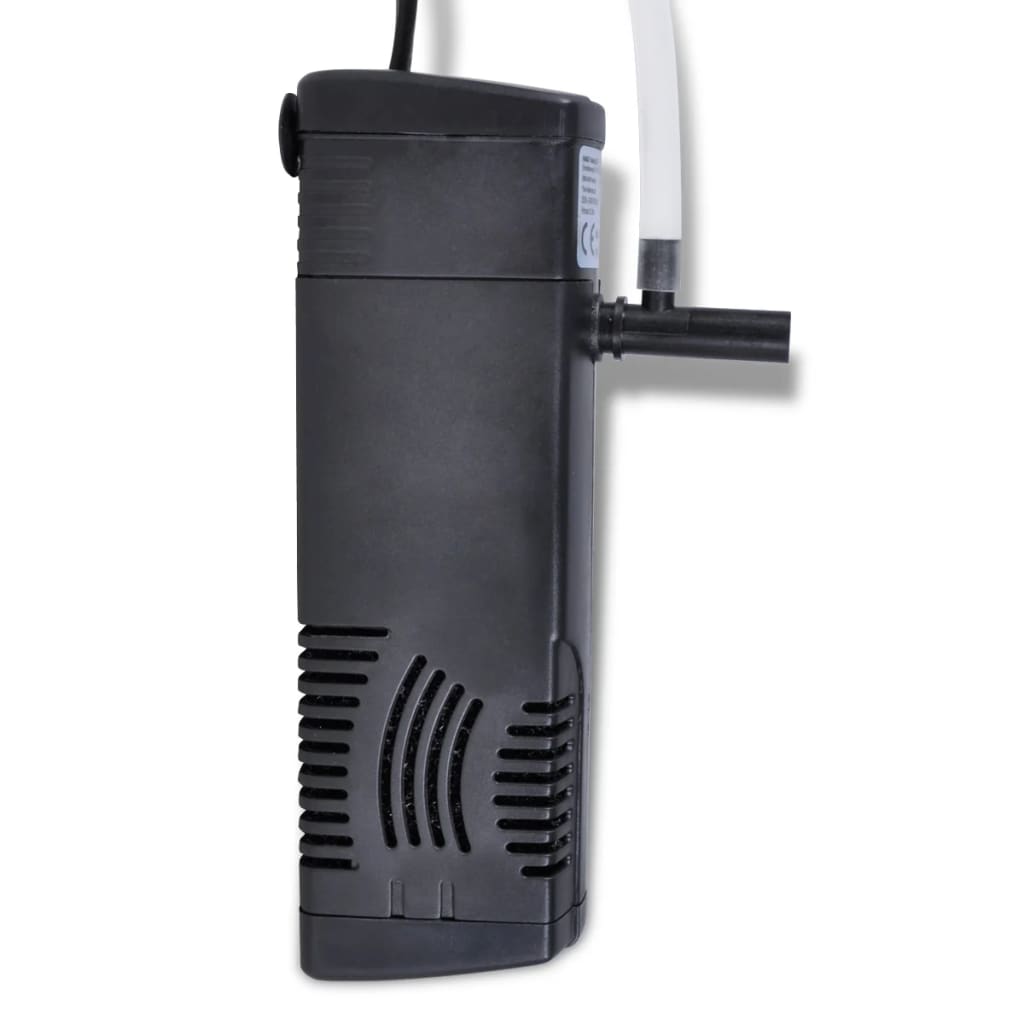 Aquarium filter pump, aquarium filter, Aquafilter 300L/h, aquarium filter pump with activated carbon - 5 - CJ