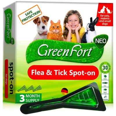 Flea And Tick Prevention For Dogs Cats Rabbits Natural Flea Treatment Home Pest Control Topical Flea Mosquito Repellent For Puppy Kitten 3 Drops For Small And Large Pet - 5 - CJ