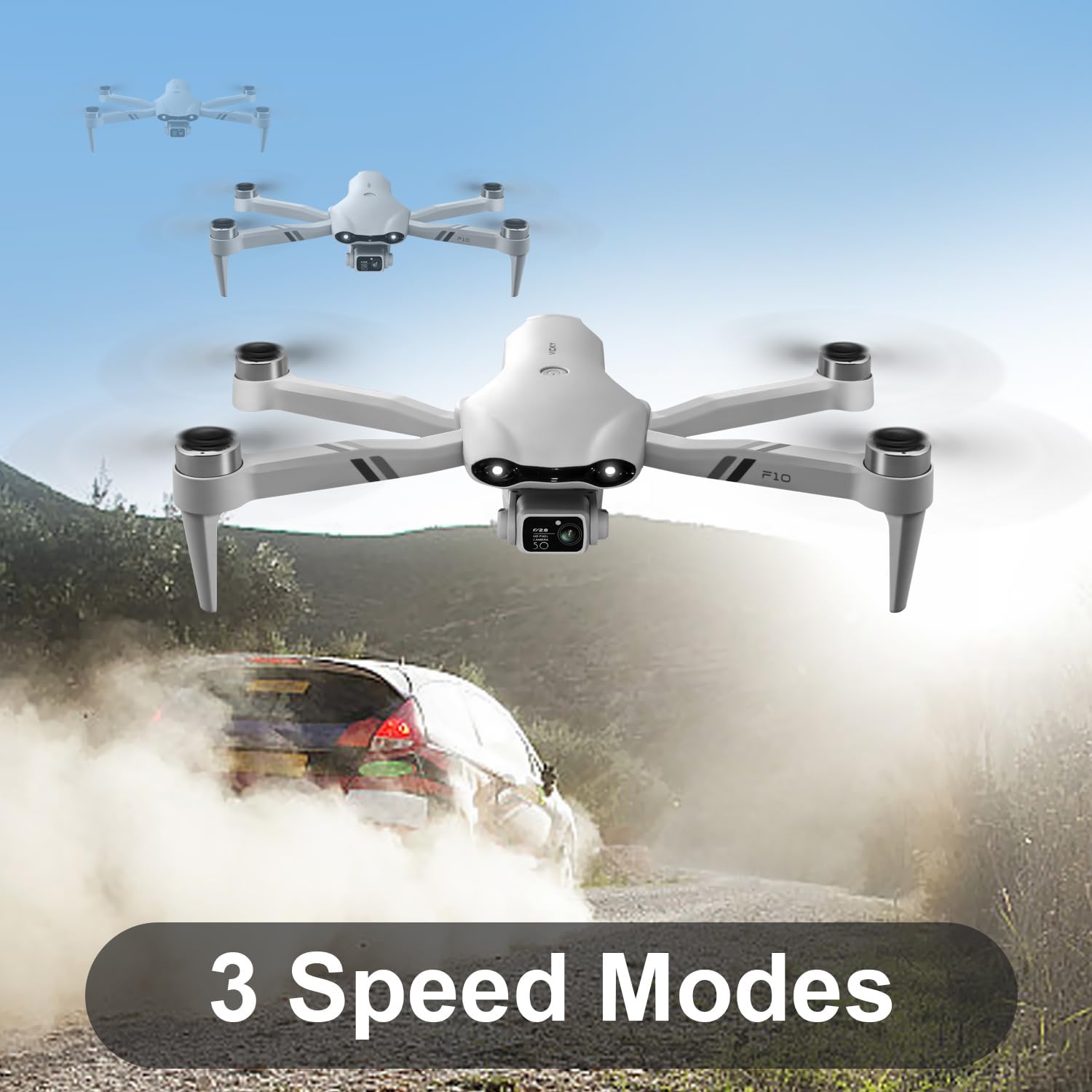F10 Foldable Drone With Camera WIFI FPV For Adults,1080P HD FPV Live Video RC Quadcopter,Logistics Is Randomly Sent By UPS,USPS - 5 - CJ
