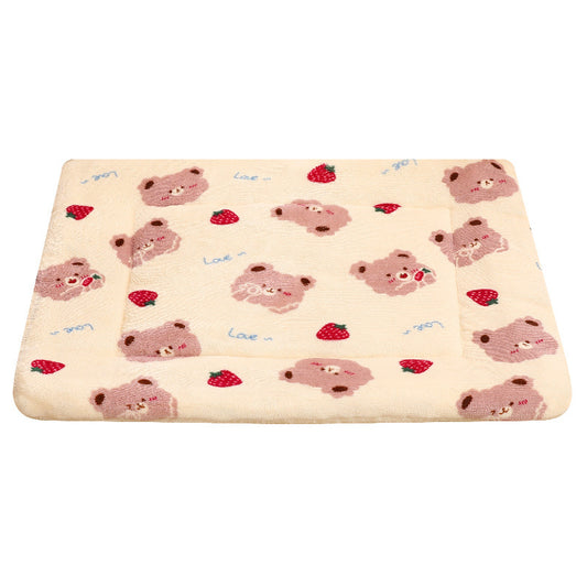 Thick Blanket Pet Bed Warm Sleeping Mat For Pets - 0 - CJ