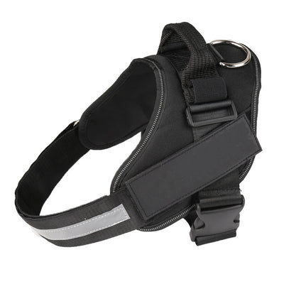 Personalized Custom Reflective Breathable Dog Harness NO PULL Adjustable Pet Harness For Small Large Dog Harness Vest With Patch - 7 - CJ