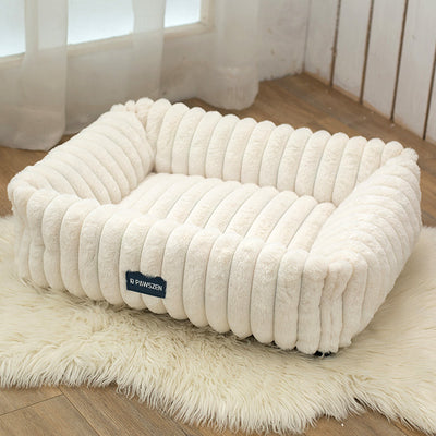 Large Kennel Removable Square Pet Bed - 0 - CJ