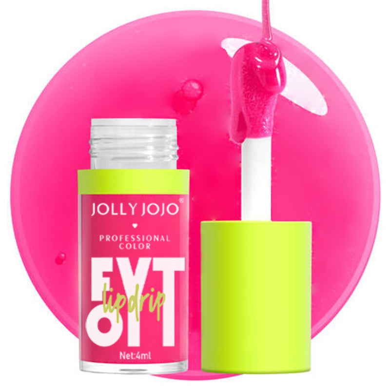 Fruit Flavor Transparent Lip Moisturizing Mirror Gloss - 0 - CJ - 03 Style - CJYD199091003CX