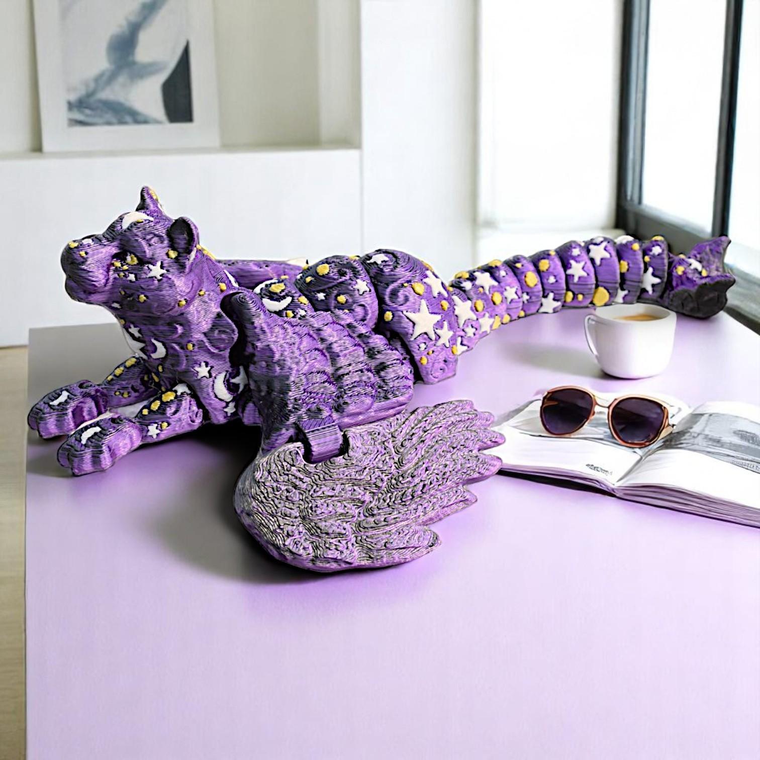 Cosmic Dragon Space Style Exquisite Texture Science Fiction Creative Decorative Ornaments - 5 - CJ