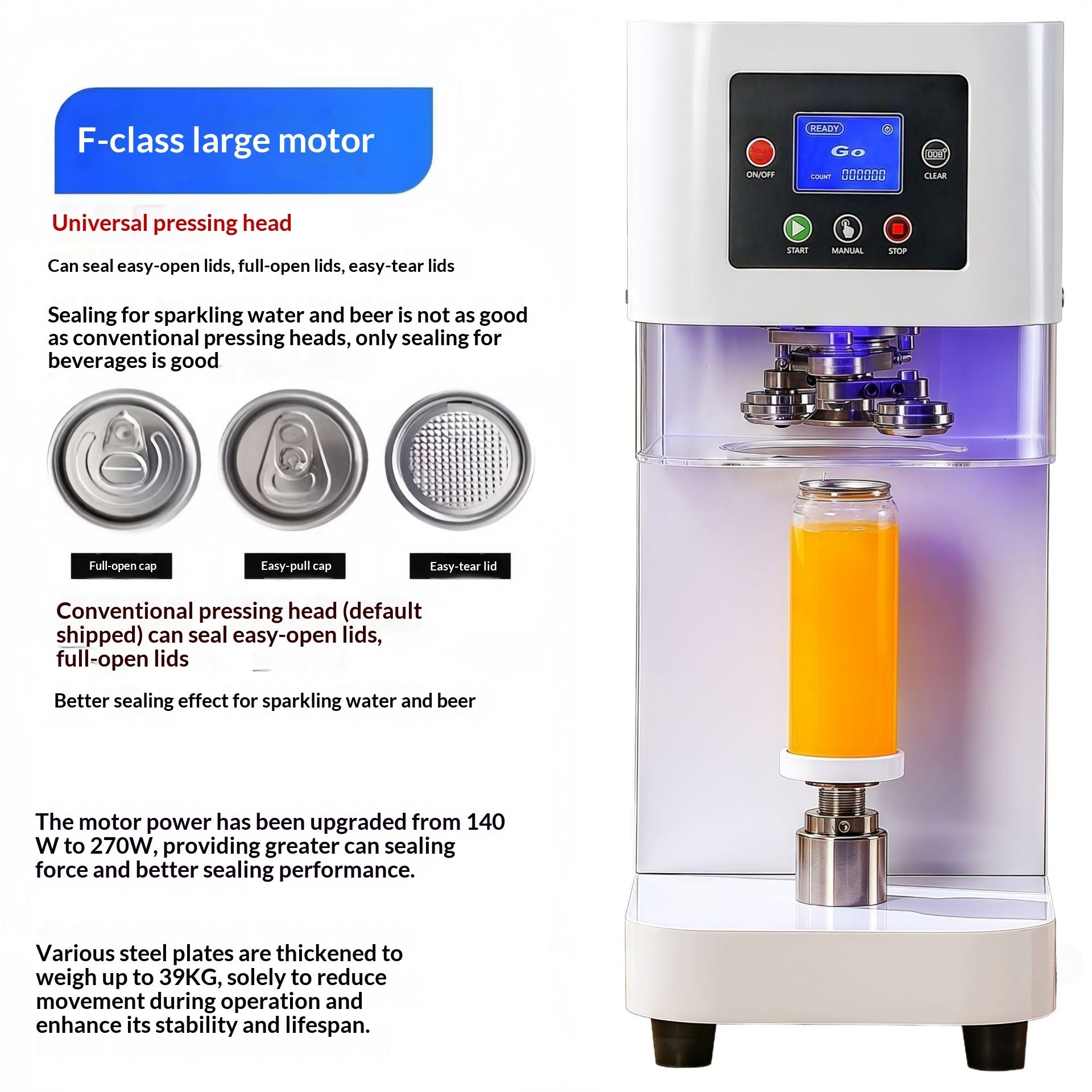 Fully Automatic Can Sealing Machine