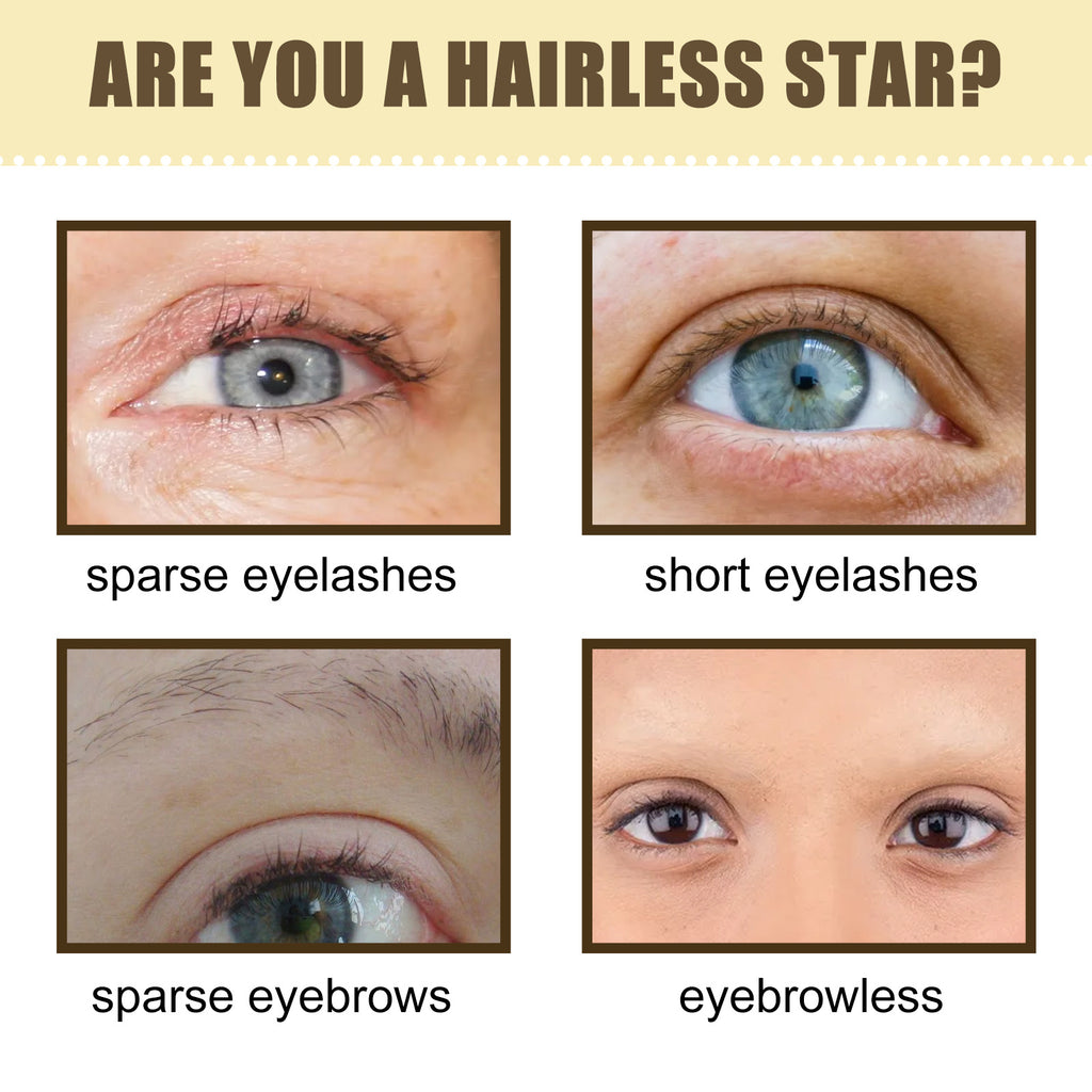 EELHOE Mascara - Gentle, Traceless, Lengthening, Curling, And Beautifying Eyelash Liquid For Lush And Dark Eyebrows