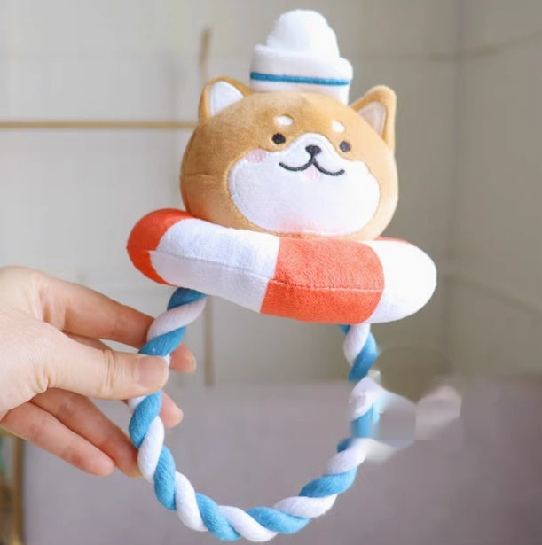 Toy Handle Bends And Hitches Butt Bite - resistant Plush - 0 - CJ