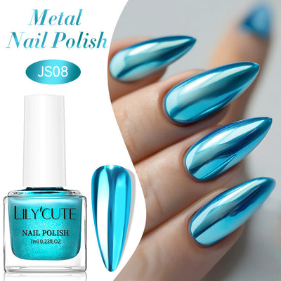 Quick - dry Metallic Mirror Nail Polish, No Baking Required - 0 - CJ