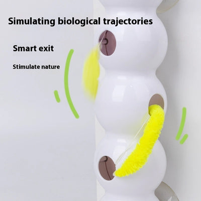 Teasing Cat Toy Automatic Pes Toy With Tail Motion Activated Kitten Toy Rechargeable Smart Interactive Cat Toy Pet Products - 0 - CJ