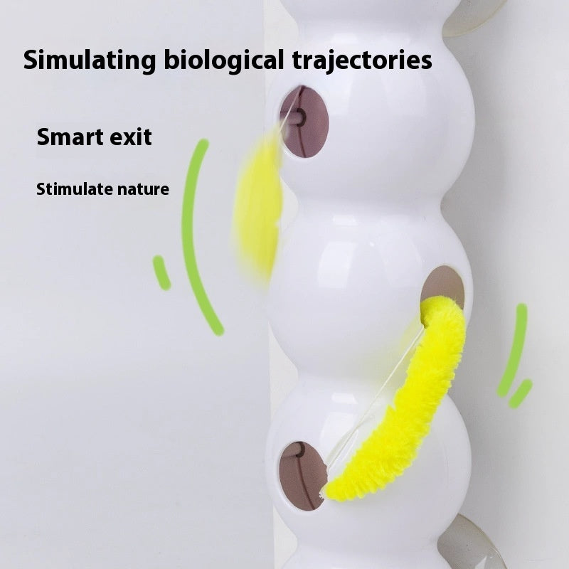 Teasing Cat Toy Automatic Pes Toy With Tail Motion Activated Kitten Toy Rechargeable Smart Interactive Cat Toy Pet Products - 0 - CJ
