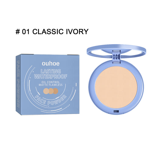 OUHOE Long - lasting Finishing Compact - Flawless, Long - wearing, Non - transferable, Easy To Touch - up, Natural, Lightweight, And Breathable Setting Powder - 5 - CJ