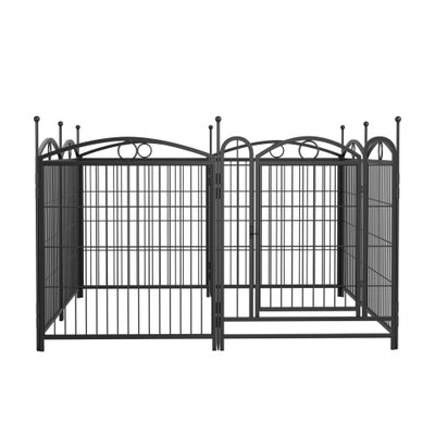 32 Inch 8 Panel Metal Dog Fence Pet Outdoor Playpen - 5 - CJ