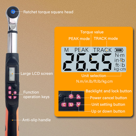Digital Torque Wrench SN - 030CN - 5 - cjdropshipping