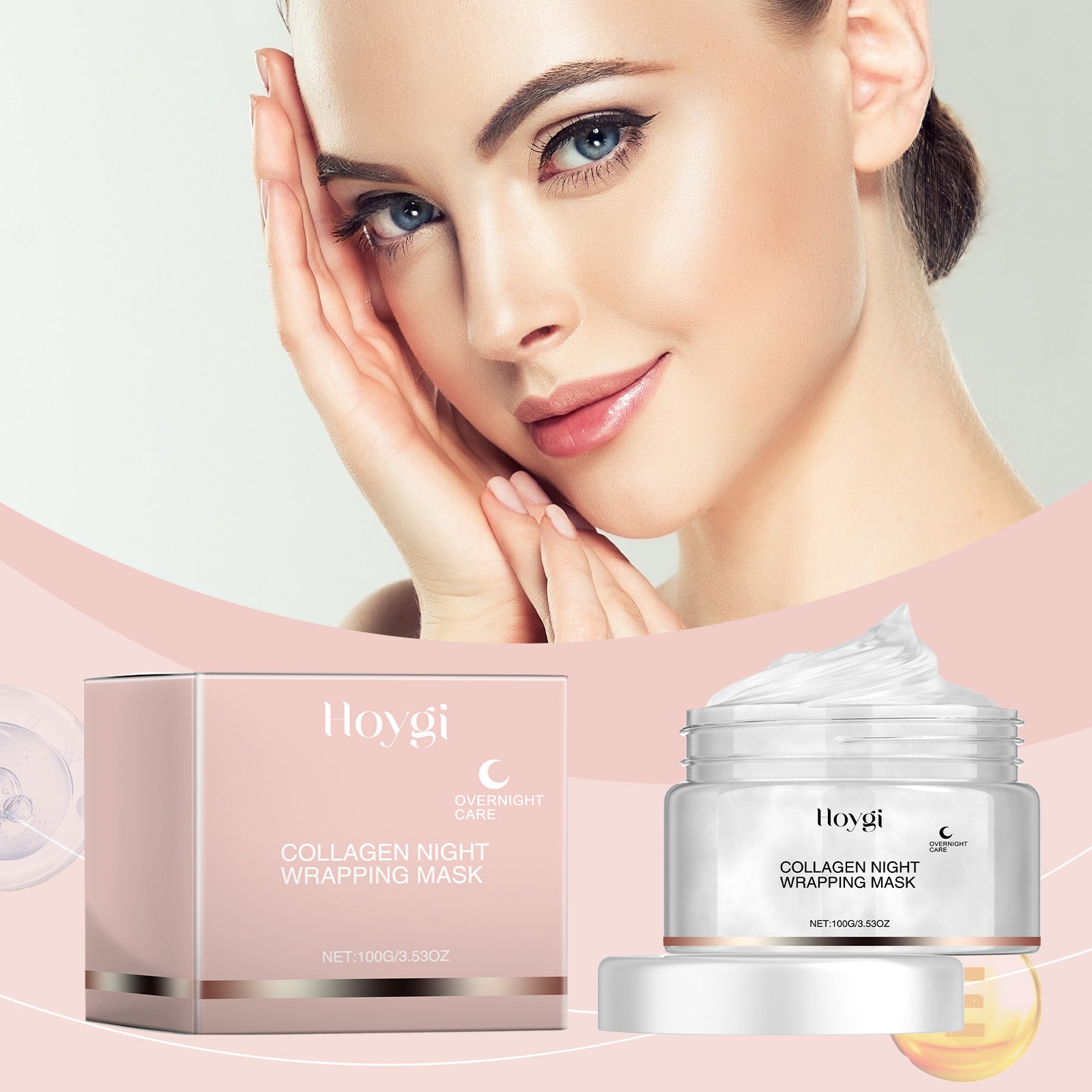 Hoygi Collagen Peel Mask Gentle Moisturizing, Hydrating, Brightening And Moisturizing Skin Peel Mask - 5 - CJ