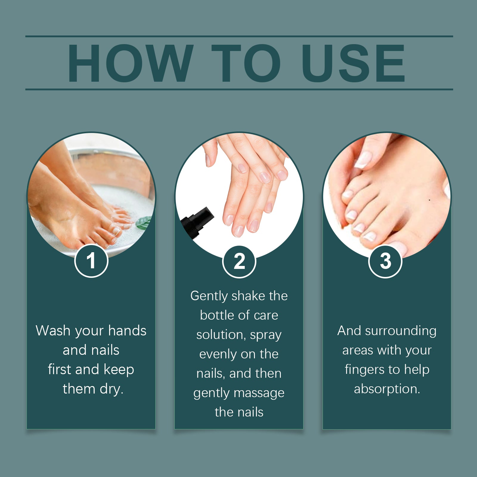 Ximonth Nail Care Spray Hand, Foot And Gray Nails Gentle Repair Bright Nails Soft Nails Moisturizing Treatment - 5 - CJ