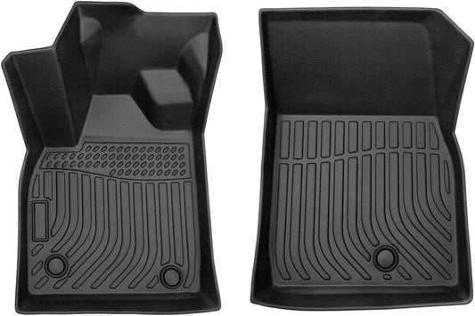 Car Floor Mats For Skoda Octavia 2021 - 2023,TPE All - Weather Floor Mats,Waterproof, Anti - Slip, Durable Interior Protection Accessories,Black - 5 - cjdropshipping