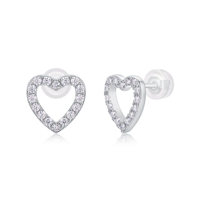 1From The Heart - Fashionable, Trendy And Affordable Jewelry With Moissanite S925 Sterling Silver And Platinum - plated Stud Earrings Prohibit TikTok sales - 5 - CJ