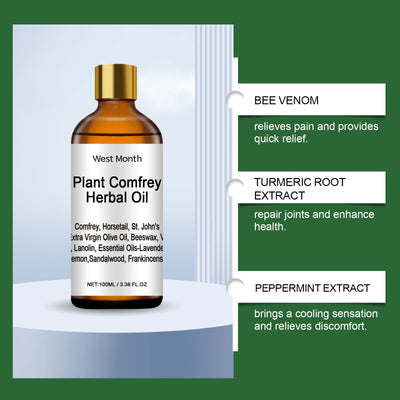 West&Month Herbal Compost Oil, Massage Moisturizing Joint Massage Essential Oil Daily Joint Care Essential Oil - 5 - CJ
