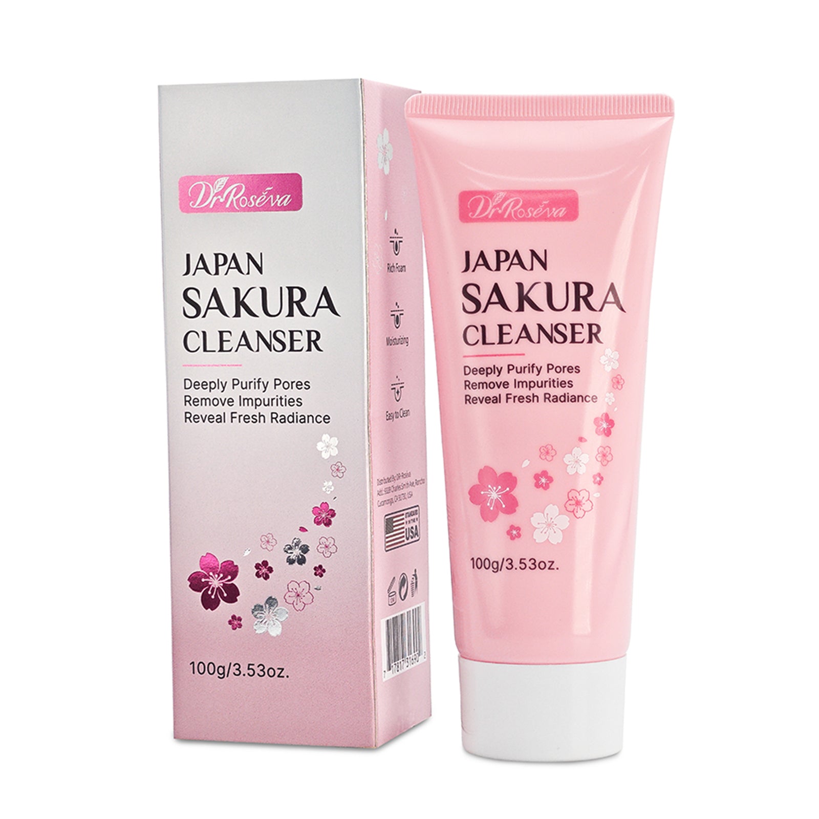 DR Japanese Cherry Blossom Series Facial Cleanser - 4 - CJ