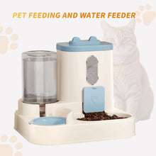 Fully Automatic 2in1 Cat Food Dispenser - Integrated Water And Food Feeding System - Cute Water Dispenser Cat Accessories - 5 - CJ