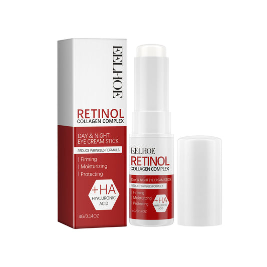 EELHOE Retinol Eye Cream Stick Helps To Reduce Fine Lines, Eye Bags, And Dark Circles While Providing Hydration And Moisturization To Firm The Skin Around The Eyes - 5 - CJ