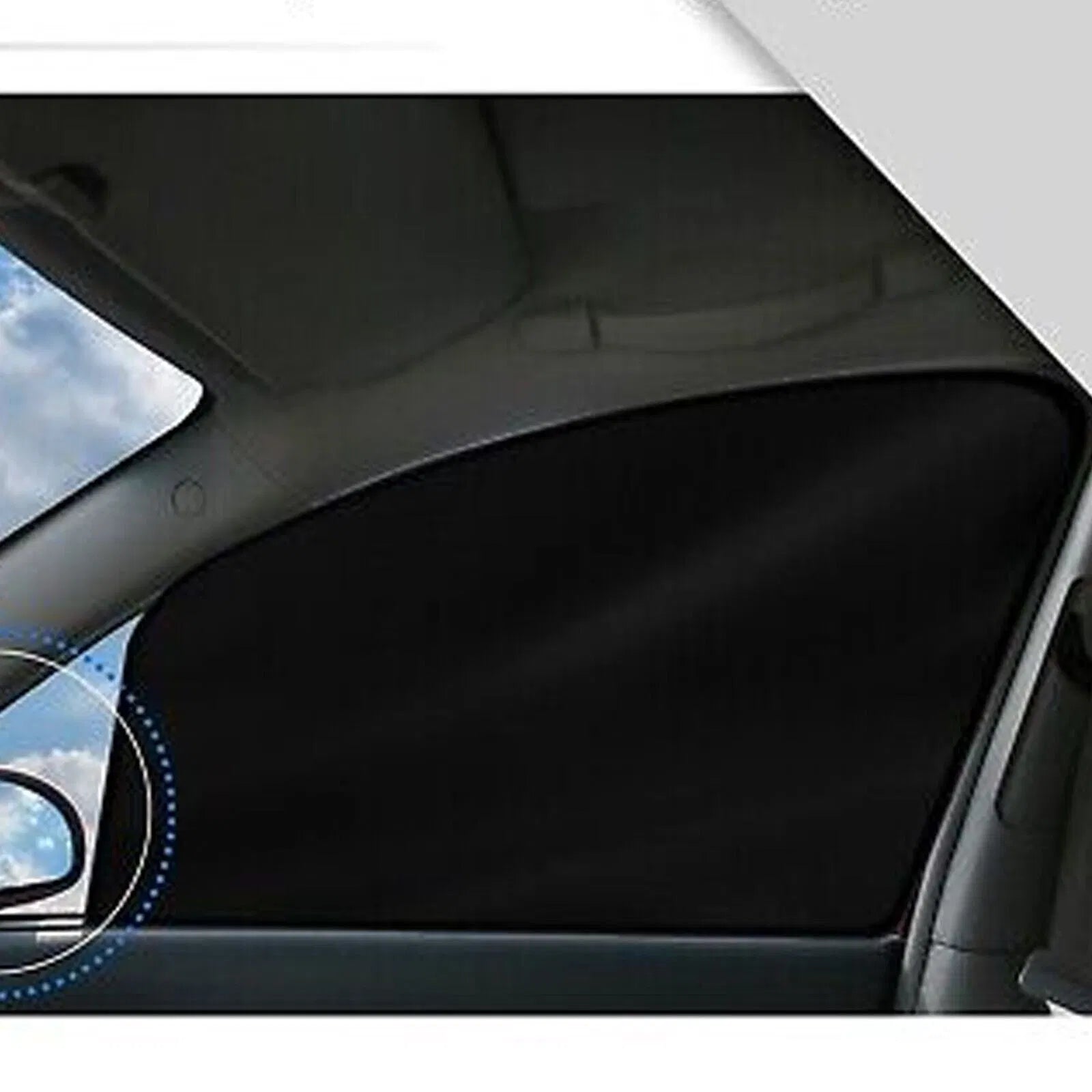 4X Magnetic Car Side Front Rear Window Sun Shade Cover Mesh Shield UV Protection - 5 - cjdropshipping
