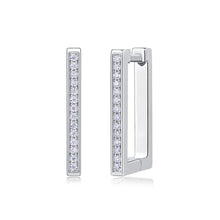1Kokang - Fashionable And Luxurious Diamond Jewelry With Moissanite S925 Sterling Silver And Platinum - plated Stud Earrings Prohibit TikTok sales - 5 - cjdropshipping