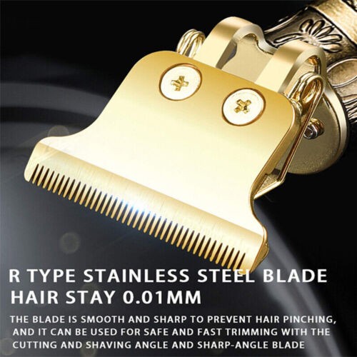 Beard Trimmer Hair Clippers Cordless Rechargeable Hair Cutting Barber Shaving Machine For Men USB Charging - 5 - CJ