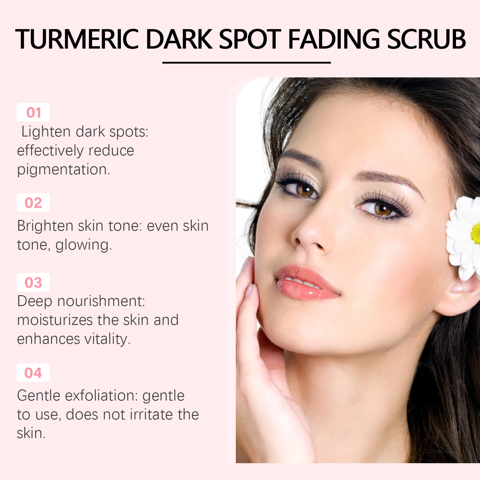 Wiyun Turmeric Scrub For Deep Body Cleansing Gentle Exfoliating Moisturizing Moisturizing Skin Cleansing Care - 5 - CJ