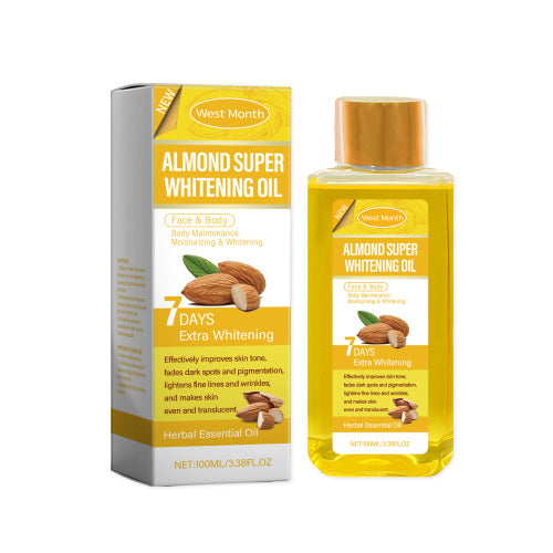 West&Month Sweet Almond Body Brightening Oil, Brightening Skin, Moisturizing And Moisturizing Skin Body Oil - 5 - CJ