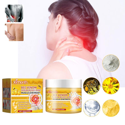 Simon's Evening Primrose Bee Venom Joint Care Cream, Relieves Joint Muscle Pain And Body Discomfort Care Massage Cream - 5 - CJ